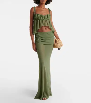 Bananhot Adelina draped maxi skirt | Thumbnail 5 Bananhot Adelina draped maxi skirt | Thumbnail 5