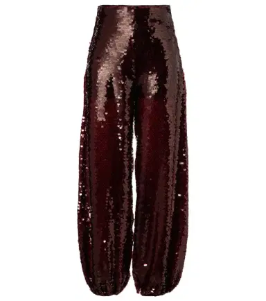 ADRIANA DEGREAS Sequined balloon pants | Thumbnail 1 ADRIANA DEGREAS Sequined balloon pants | Thumbnail 1