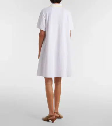 Loewe Double L cotton piqué polo dress | Thumbnail 3 Loewe Double L cotton piqué polo dress | Thumbnail 3