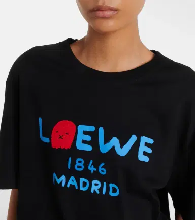 Loewe Logo cotton T-shirt | Thumbnail 5 Loewe Logo cotton T-shirt | Thumbnail 5