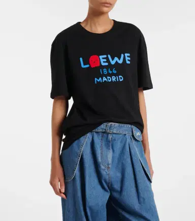 Loewe Logo cotton T-shirt | Thumbnail 6 Loewe Logo cotton T-shirt | Thumbnail 6