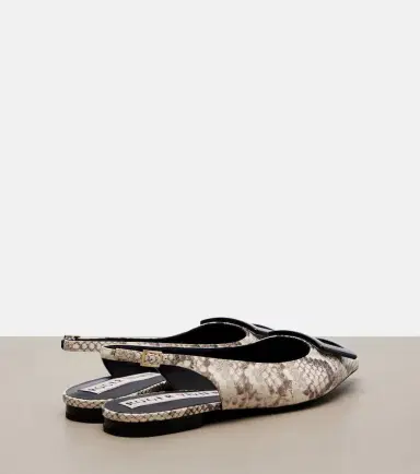 Roger Vivier Gommettine leather slingback flats | Thumbnail 2 Roger Vivier Gommettine leather slingback flats | Thumbnail 2