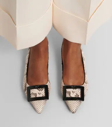 Roger Vivier Gommettine leather slingback flats | Thumbnail 6 Roger Vivier Gommettine leather slingback flats | Thumbnail 6