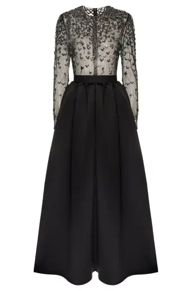 Huishan Zhang Eloise Midi Dress | Thumbnail 1 Huishan Zhang Eloise Midi Dress | Thumbnail 1