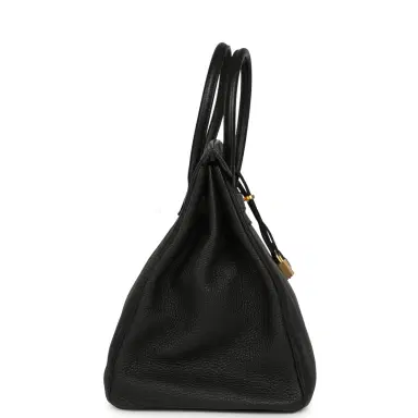 HERMÈS Pre-owned Hermes Birkin 35 Black Togo Gold Hardware | Thumbnail 3 HERMÈS Pre-owned Hermes Birkin 35 Black Togo Gold Hardware | Thumbnail 3
