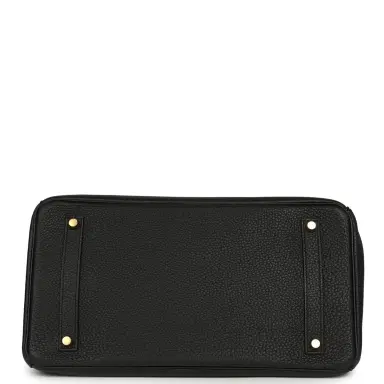 HERMÈS Pre-owned Hermes Birkin 35 Black Togo Gold Hardware | Thumbnail 6 HERMÈS Pre-owned Hermes Birkin 35 Black Togo Gold Hardware | Thumbnail 6