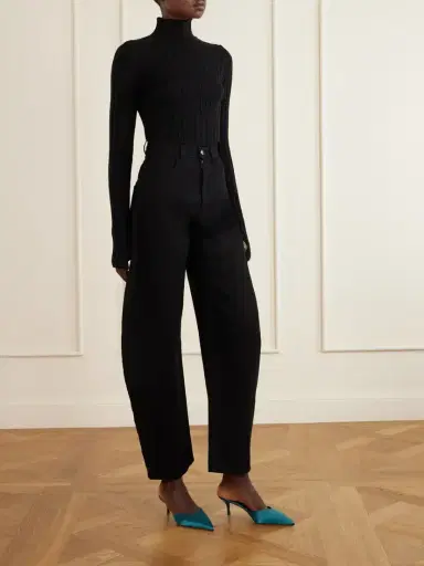 Alaïa Le Coeur 55 Satin Mules | Thumbnail 4 Alaïa Le Coeur 55 Satin Mules | Thumbnail 4