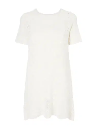 Chloé Crochet-knit Cotton Mini Dress | Thumbnail 1 Chloé Crochet-knit Cotton Mini Dress | Thumbnail 1