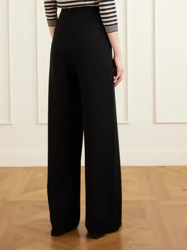 Max Mara Crepe Wide-leg Pants | Thumbnail 4 Max Mara Crepe Wide-leg Pants | Thumbnail 4