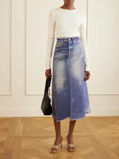 Our Legacy Craft Denim Midi Skirt | Thumbnail 2 Our Legacy Craft Denim Midi Skirt | Thumbnail 2