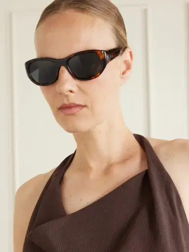 LIÉ STUDIO Lee Oval-frame Tortoiseshell Acetate Sunglasses | Thumbnail 2 LIÉ STUDIO Lee Oval-frame Tortoiseshell Acetate Sunglasses | Thumbnail 2