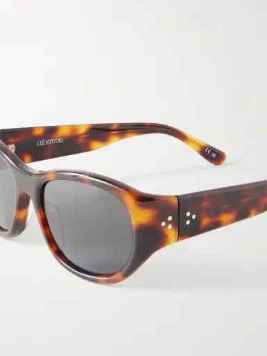 LIÉ STUDIO Lee Oval-frame Tortoiseshell Acetate Sunglasses | Thumbnail 4 LIÉ STUDIO Lee Oval-frame Tortoiseshell Acetate Sunglasses | Thumbnail 4