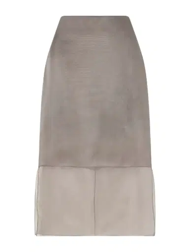 Brandon Maxwell The Brett Silk-organza Midi Skirt | Thumbnail 1 Brandon Maxwell The Brett Silk-organza Midi Skirt | Thumbnail 1
