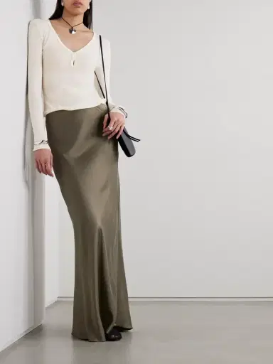 James Perse Ribbed Cotton And Cashmere-blend Top | Thumbnail 2 James Perse Ribbed Cotton And Cashmere-blend Top | Thumbnail 2
