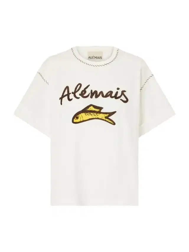 Scuba Embroidered Cotton-jersey T-shirt Scuba Embroidered Cotton-jersey T-shirt