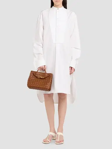 Bottega Veneta Women's Andiamo Intrecciato Leather Top-Handle Bag - Tannin | Thumbnail 5 Bottega Veneta Women's Andiamo Intrecciato Leather Top-Handle Bag - Tannin | Thumbnail 5
