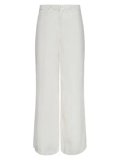 L'Agence Women's Amara Linen High-Rise Wide-Leg Pants - Vintage White | Thumbnail 1 L'Agence Women's Amara Linen High-Rise Wide-Leg Pants - Vintage White | Thumbnail 1