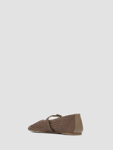 Stuart Weitzman Women's Leora Mary Janes - Smokey Taupe - Size 9.5 | Thumbnail 4 Stuart Weitzman Women's Leora Mary Janes - Smokey Taupe - Size 9.5 | Thumbnail 4