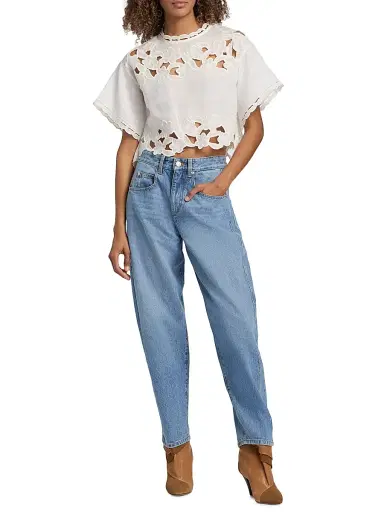 Isabel Marant Women's Relda Embroidered Top | Thumbnail 2 Isabel Marant Women's Relda Embroidered Top | Thumbnail 2