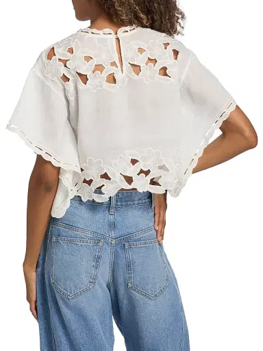 Isabel Marant Women's Relda Embroidered Top | Thumbnail 5 Isabel Marant Women's Relda Embroidered Top | Thumbnail 5