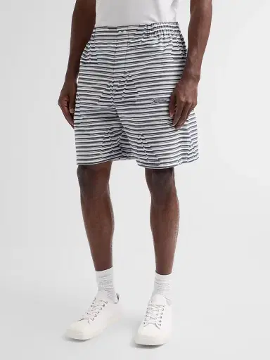 Jacquemus Men's Le Calecon Jacquard Shorts - Jacquard Boat Navy White | Thumbnail 4 Jacquemus Men's Le Calecon Jacquard Shorts - Jacquard Boat Navy White | Thumbnail 4