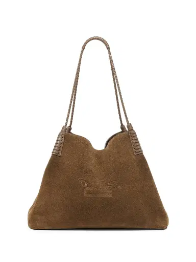 Etro Women's Libra Suede Shopping Tote | Thumbnail 1 Etro Women's Libra Suede Shopping Tote | Thumbnail 1