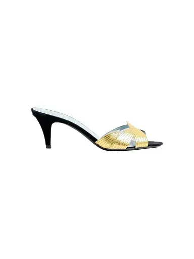 Valentino Garavani Women's Foliefoliage Suede 85MM Sandals | Thumbnail 1 Valentino Garavani Women's Foliefoliage Suede 85MM Sandals | Thumbnail 1