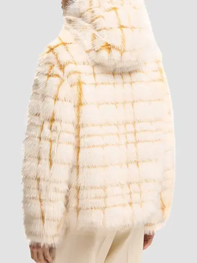 Moncler Women's Pluvier Down-Filled Coat - Off White Yellow | Thumbnail 3 Moncler Women's Pluvier Down-Filled Coat - Off White Yellow | Thumbnail 3