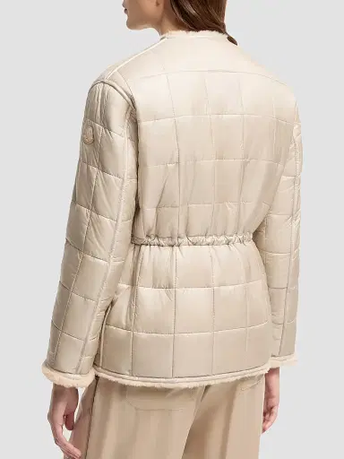 Moncler Women's Tipule Reversible Puffer Coat - Light Beige - Size XXL | Thumbnail 3 Moncler Women's Tipule Reversible Puffer Coat - Light Beige - Size XXL | Thumbnail 3