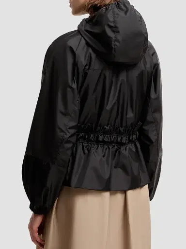 Moncler Women's Imaginaire Short Parka Coat in Canvas | Thumbnail 3 Moncler Women's Imaginaire Short Parka Coat in Canvas | Thumbnail 3