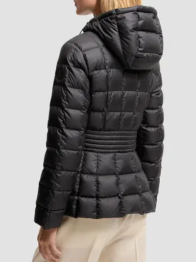 Moncler Women's Engoulevent Hooded Puffer Coat - Black | Thumbnail 3 Moncler Women's Engoulevent Hooded Puffer Coat - Black | Thumbnail 3