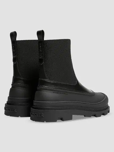 Moncler Women's Vera Edge Ankle Boots in Leather - Black - Size 11 | Thumbnail 3 Moncler Women's Vera Edge Ankle Boots in Leather - Black - Size 11 | Thumbnail 3