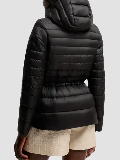 Moncler Women's Raies Puffer Coat with Hood - Black | Thumbnail 3 Moncler Women's Raies Puffer Coat with Hood - Black | Thumbnail 3