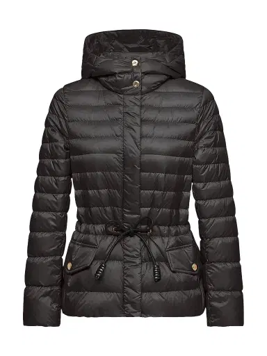 Moncler Women's Raies Puffer Coat with Hood - Black | Thumbnail 1 Moncler Women's Raies Puffer Coat with Hood - Black | Thumbnail 1