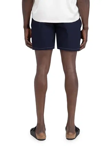 Honor The Gift Men's Logo Drawstring Swim Shorts - Navy | Thumbnail 3 Honor The Gift Men's Logo Drawstring Swim Shorts - Navy | Thumbnail 3