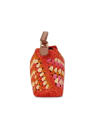 Loewe Women's x Paula's Ibiza Puzzle Edge Mini Crochet Raffia Bag | Thumbnail 4 Loewe Women's x Paula's Ibiza Puzzle Edge Mini Crochet Raffia Bag | Thumbnail 4