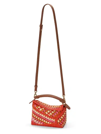 Loewe Women's x Paula's Ibiza Puzzle Edge Mini Crochet Raffia Bag | Thumbnail 6 Loewe Women's x Paula's Ibiza Puzzle Edge Mini Crochet Raffia Bag | Thumbnail 6