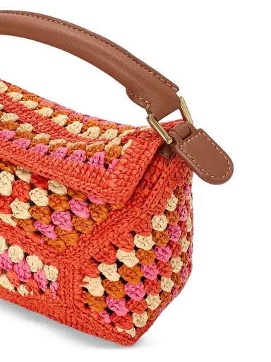 Loewe Women's x Paula's Ibiza Puzzle Edge Mini Crochet Raffia Bag | Thumbnail 8 Loewe Women's x Paula's Ibiza Puzzle Edge Mini Crochet Raffia Bag | Thumbnail 8