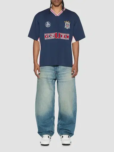 Ksubi Men's Offside Graphic Jersey T-Shirt - Navy | Thumbnail 2 Ksubi Men's Offside Graphic Jersey T-Shirt - Navy | Thumbnail 2