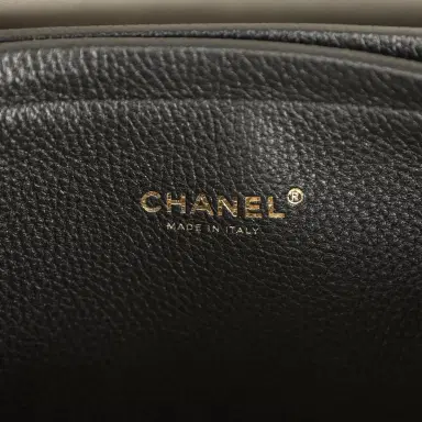 Chanel Chanel Medium "Urban Essential" East West Shopping Tote Black Grained Calfskin and Beige Suede Gold Hardware | Thumbnail 10 Chanel Chanel Medium "Urban Essential" East West Shopping Tote Black Grained Calfskin and Beige Suede Gold Hardware | Thumbnail 10