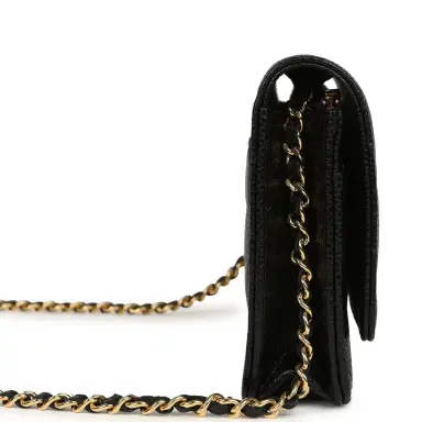 Chanel Chanel Wallet On Chain WOC Black Caviar Gold Hardware | Thumbnail 3 Chanel Chanel Wallet On Chain WOC Black Caviar Gold Hardware | Thumbnail 3
