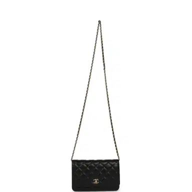 Chanel Chanel Wallet On Chain WOC Black Caviar Gold Hardware | Thumbnail 7 Chanel Chanel Wallet On Chain WOC Black Caviar Gold Hardware | Thumbnail 7