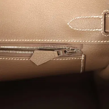 HERMÈS Hermes Birkin 30 Etoupe Togo Palladium Hardware | Thumbnail 9 HERMÈS Hermes Birkin 30 Etoupe Togo Palladium Hardware | Thumbnail 9
