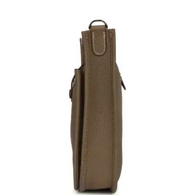 HERMÈS Hermes Evelyne 23 Etoupe Clemence Gold Hardware | Thumbnail 3 HERMÈS Hermes Evelyne 23 Etoupe Clemence Gold Hardware | Thumbnail 3