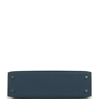 HERMÈS Hermes Kelly Sellier 20 Bleu de Prusse Epsom Electrum Hardware | Thumbnail 6 HERMÈS Hermes Kelly Sellier 20 Bleu de Prusse Epsom Electrum Hardware | Thumbnail 6