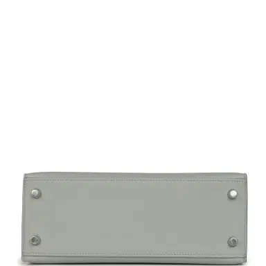 HERMÈS Hermes Kelly Sellier 25 Bleu Glacier Epsom Palladium Hardware | Thumbnail 6 HERMÈS Hermes Kelly Sellier 25 Bleu Glacier Epsom Palladium Hardware | Thumbnail 6