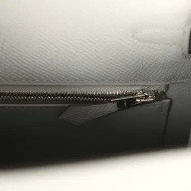 HERMÈS Hermes Kelly Sellier 25 Bleu Glacier Epsom Palladium Hardware | Thumbnail 9 HERMÈS Hermes Kelly Sellier 25 Bleu Glacier Epsom Palladium Hardware | Thumbnail 9