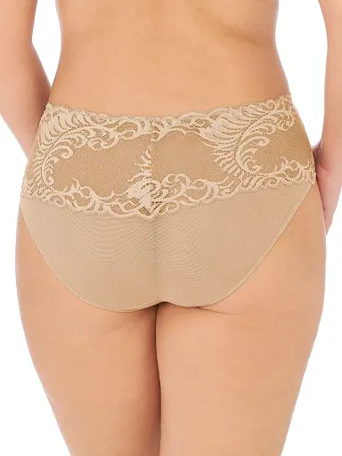 Natori Women's Feathers Lace Brief - Cafe | Thumbnail 3 Natori Women's Feathers Lace Brief - Cafe | Thumbnail 3