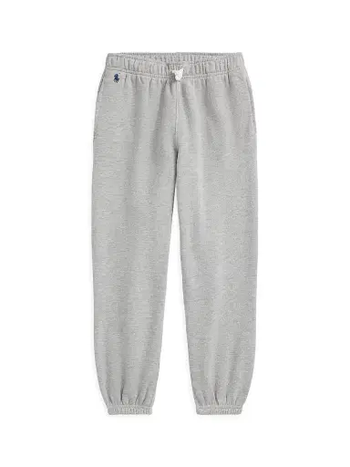 Polo Ralph Lauren Little Girl's & Girl's Fleece Joggers - Andover Heather - Size 16 | Thumbnail 1 Polo Ralph Lauren Little Girl's & Girl's Fleece Joggers - Andover Heather - Size 16 | Thumbnail 1