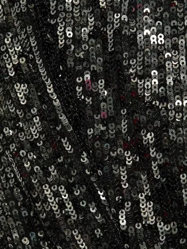 Naeem Khan Women's Floral Sequined Sleeveless Gown - Gunmetal Multi | Thumbnail 7 Naeem Khan Women's Floral Sequined Sleeveless Gown - Gunmetal Multi | Thumbnail 7